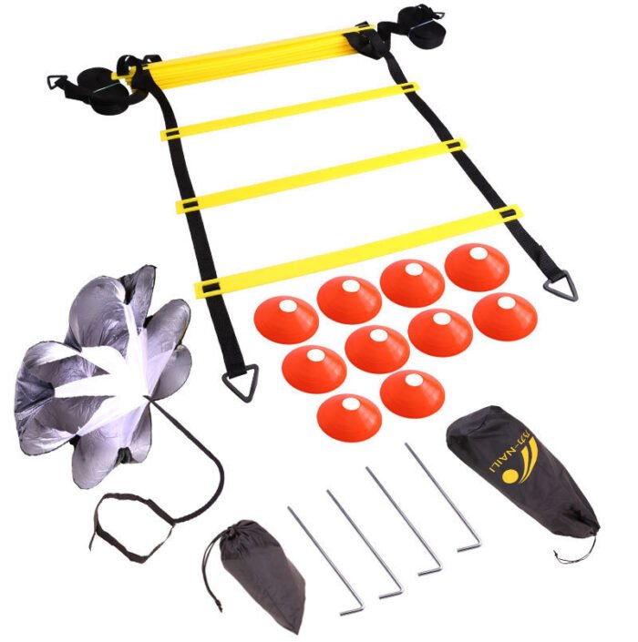 Basketball Soccer Football Speed Rungs Agility Ladder Footwork - Image 1