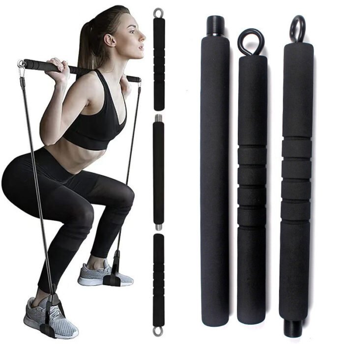 Pilates Stick Yoga Pull Bar Multifunctional Home Fitness Stick Chest Expander - Image 6