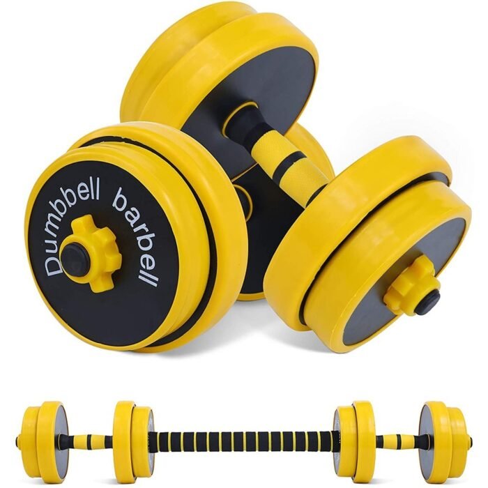 Adjustable Dumbbell Barbell Weight Pair, Free Weight, Multifunction, Home - Image 10