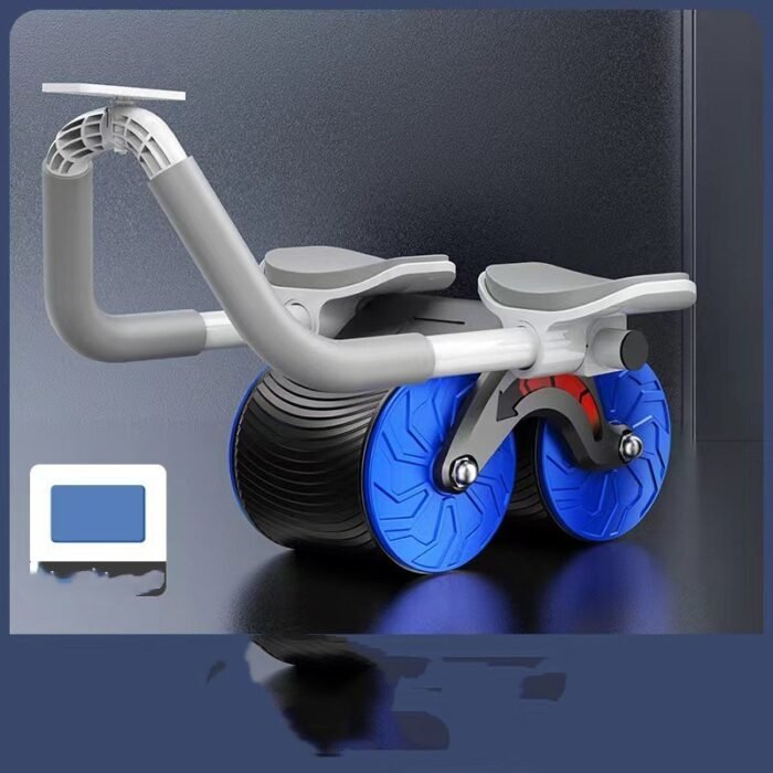 Abdominal Wheel Automatic Rebound AB Roller Abdominal Wheel Elbow Support Men And Women Belly Slimming Belly Fitness Equipment - Image 2