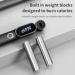 2 In 1 Adjustable Digital Intelligent Cordless Weighted Skipping Rope - Image 6