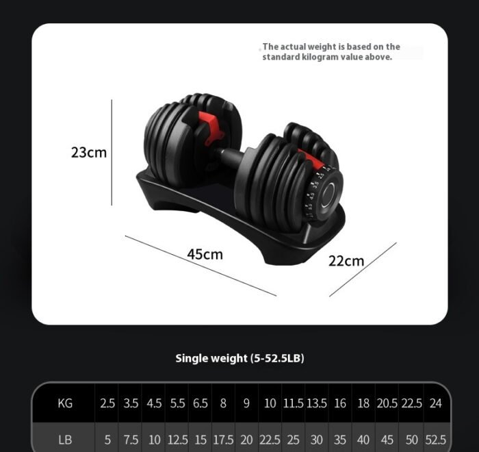 Adjustable 15 Gear Men's Dumbbell Adjustable - Image 4