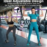 3-section Pilates Bar Multifunctional Adjustable Fitness Bar Pulling Rope - Image 5