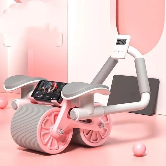 Abdominal Wheel Automatic Rebound AB Roller Abdominal Wheel Elbow Support Men And Women Belly Slimming Belly Fitness Equipment - Image 5