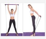 Yoga Crossfit Resistance Bands Exerciser Pull Rope Portable Gym Workout Pilates Bar Trainer Elastic Bands - Image 7