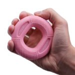 Silicone Adjustable Handle 20-80 Pounds Grip Ring Finger Forearm Trainer - Image 5
