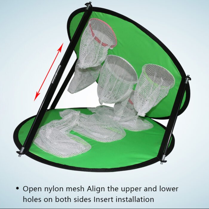 Portable folding golf practice net - Image 2