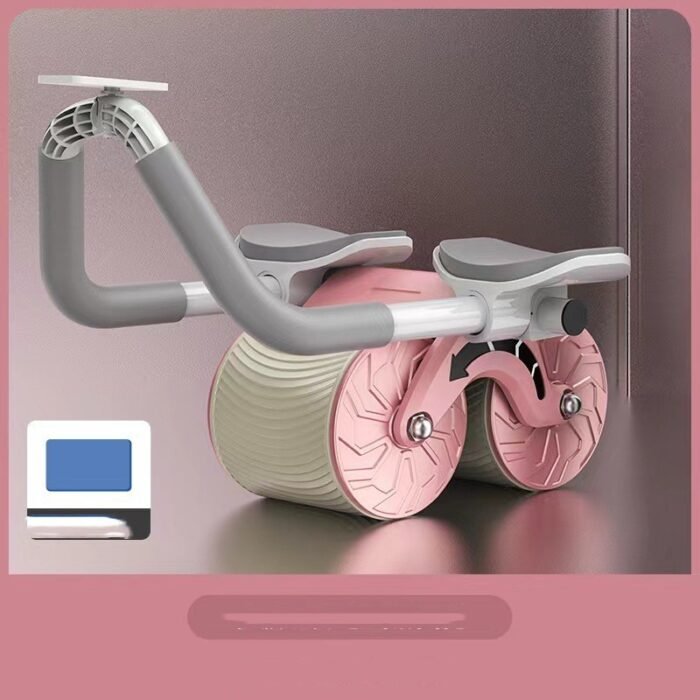 Abdominal Wheel Automatic Rebound AB Roller Abdominal Wheel Elbow Support Men And Women Belly Slimming Belly Fitness Equipment - Image 3