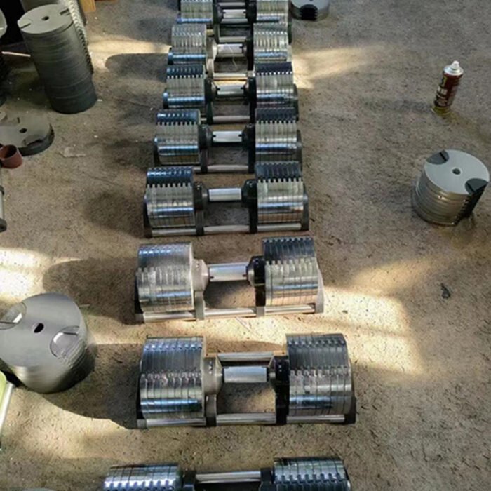 Home Plating Adjustable Dumbbell Fitness Equipment - Image 6