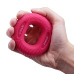 Silicone Adjustable Handle 20-80 Pounds Grip Ring Finger Forearm Trainer - Image 6