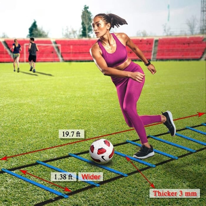 Agility Ladder Set Rope Ladder Soccer Training - Image 1