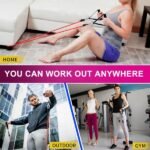 5 PC Set Resistance Band Resistance Bands, Exercise Bands, Exercise Resistance Bands - Image 3