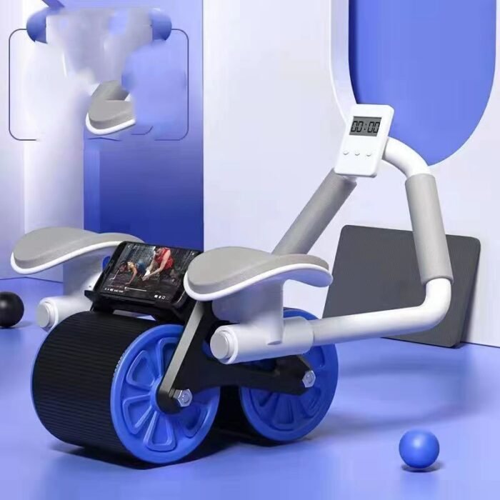 Abdominal Wheel Automatic Rebound AB Roller Abdominal Wheel Elbow Support Men And Women Belly Slimming Belly Fitness Equipment - Image 6