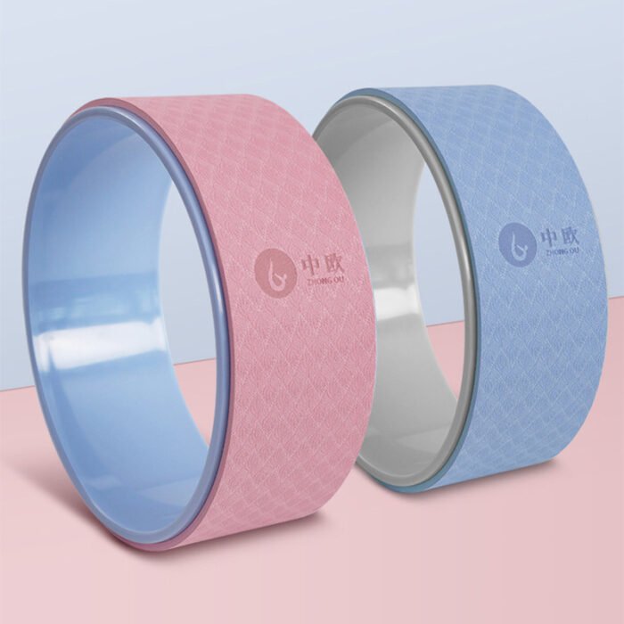 Dharma Ring  Back For Beginners, Pilates Wheel Beauty Shoulders, Pu Dharma Wheel Pull Ring - Image 1