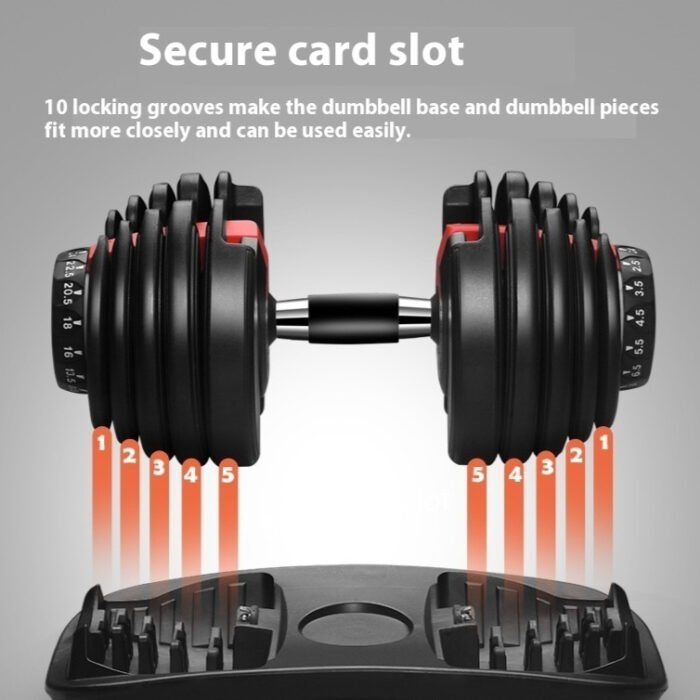 Adjustable 15 Gear Men's Dumbbell Adjustable - Image 1