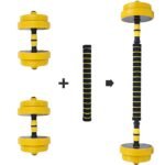 Adjustable Dumbbell Barbell Weight Pair, Free Weight, Multifunction, Home - Image 8